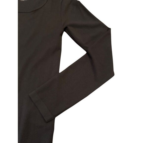 Long-Sleeve Black Dress O/S By Orange Almost Naked Body Con - Picture 3 of 4